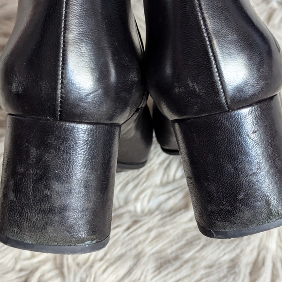 Prada Nappa Leather Ankle Boots in Black 1T223F - Picture 8 of 13